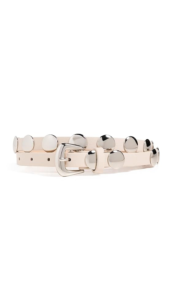 B-Low the Belt Women's Ames Belt, Bone Silver, XS at Amazon